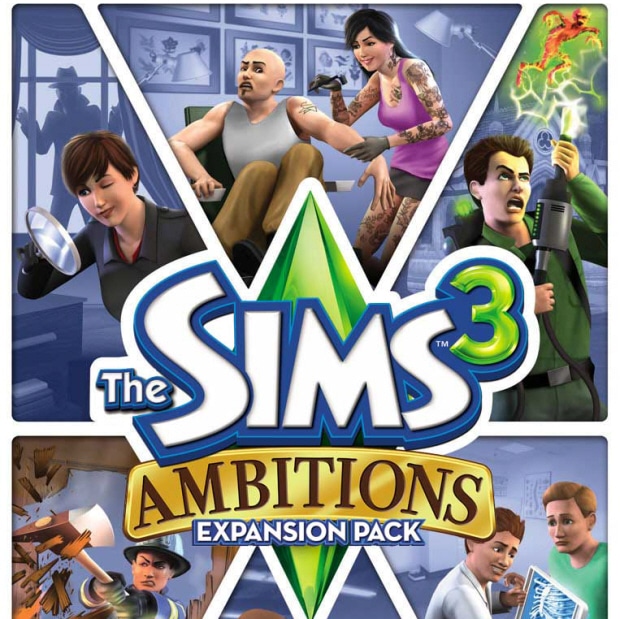 The Sims 3 Ambitions walkthrough box artwork