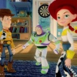 Toy Story 3 videogame wallpaper Buzz Lightyear, Jessie, Woody