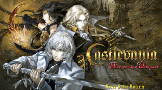 Castlevania: Harmony of Despair artwork. Release date is August 4, 2010 as part of Summer of Arcade