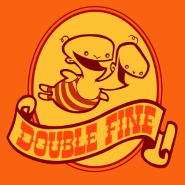 Double Fine logo. Four games in the making excluding Brutal Legend 2