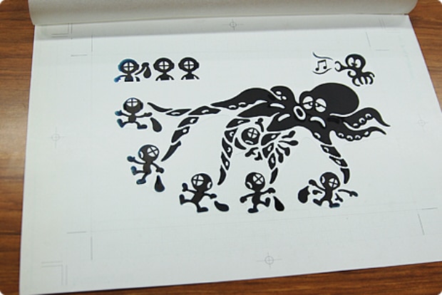 Game & Watch Octopus design artwork