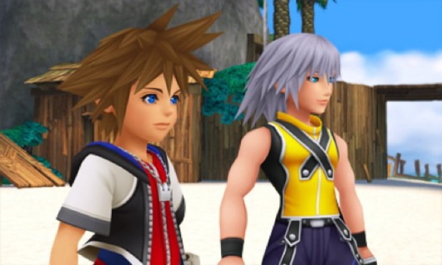 Kingdom Hearts 3D Sora and Riku screenshot