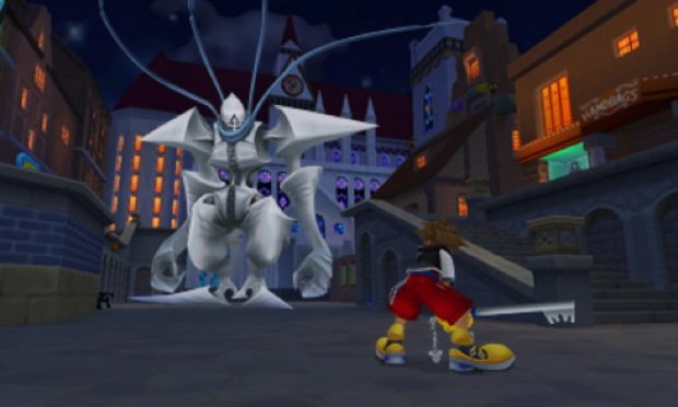 Kingdom Hearts 3DS screenshot. All-new game in the series starring Sora and Riku exclusively for 3DS