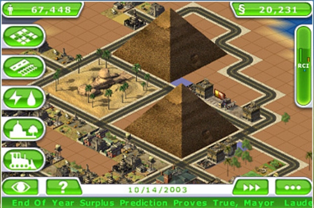SimCity Deluxe iPhone, iPod Touch, iPad screenshot