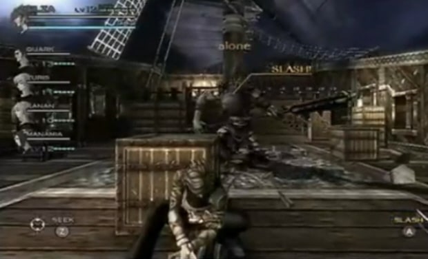 The Last Story Wii gameplay screenshot