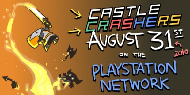 Castle Crashers now available on PS3 via PlayStation Network