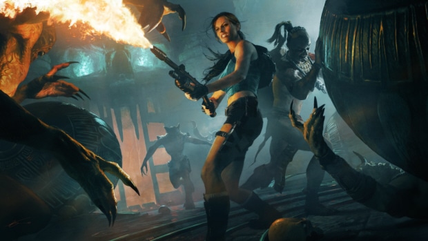 Lara Croft and the Guardian of Light walkthrough guide box artwork