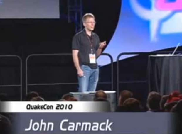 This man holds the power of Rage in his hands! Rage on iPhone! John Carmack shocks at Quakecon 2010