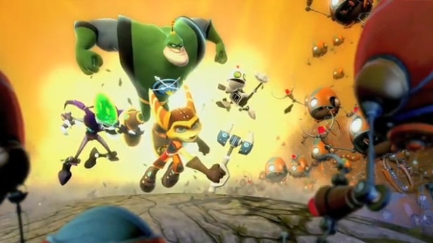 Ratchet and Clank: All 4 One screenshot PS3 co-op action!