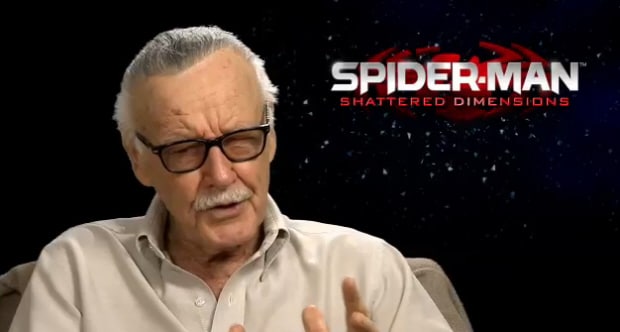 Stan Lee Spider-Man: Shattered Dimensions picture from interview