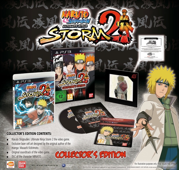 Ultimate Ninja Storm 2 special collector's edition deluxe set picture (Xbox 360, PS3)