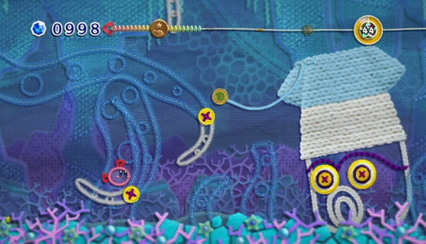 Kirby's Epic Yarn Tokyo Game Show 2010 screenshot (Wii)