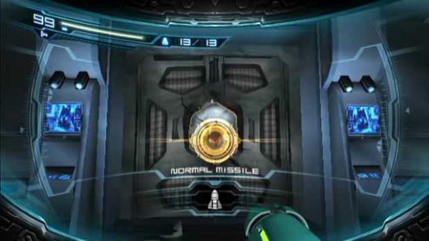 Metroid: Other M first-person Missile screenshot