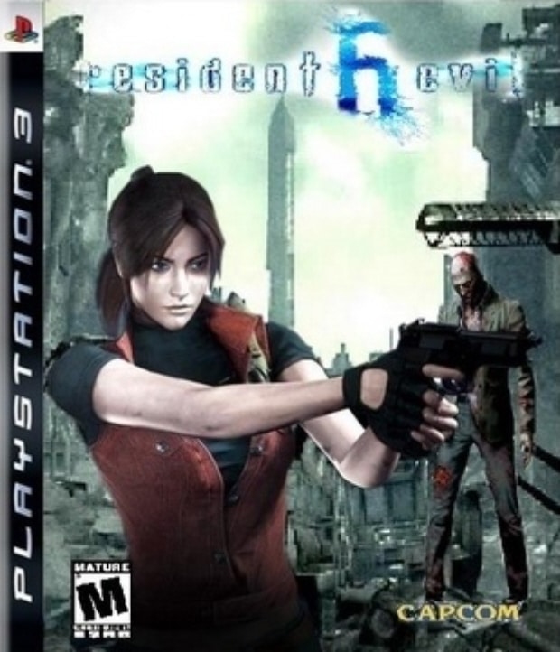 Resident Evil 6 fake box artwork with Claire. Hellllz yeah!