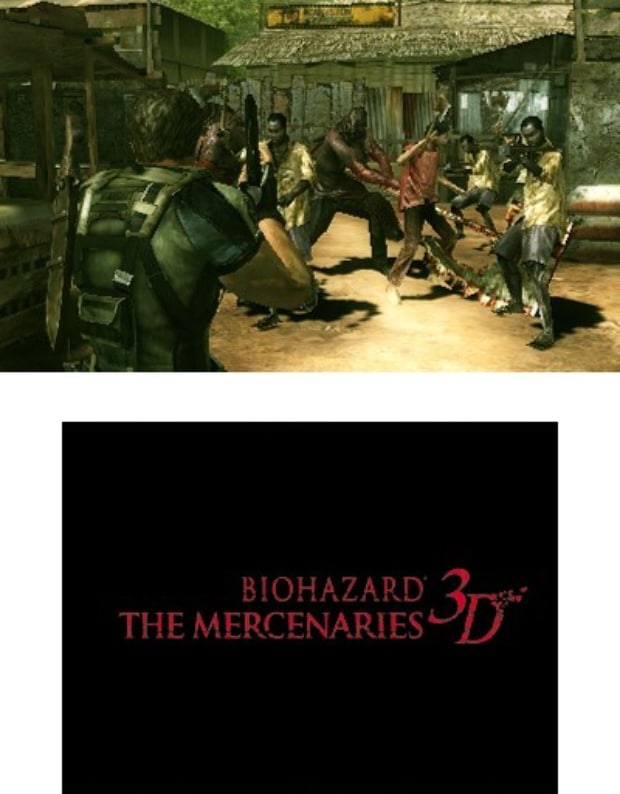 Resident Evil: Mercenaries 3DS screenshot