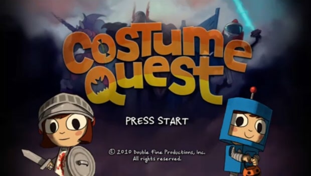 Costume Quest walkthrough wallpaper - Title Screen