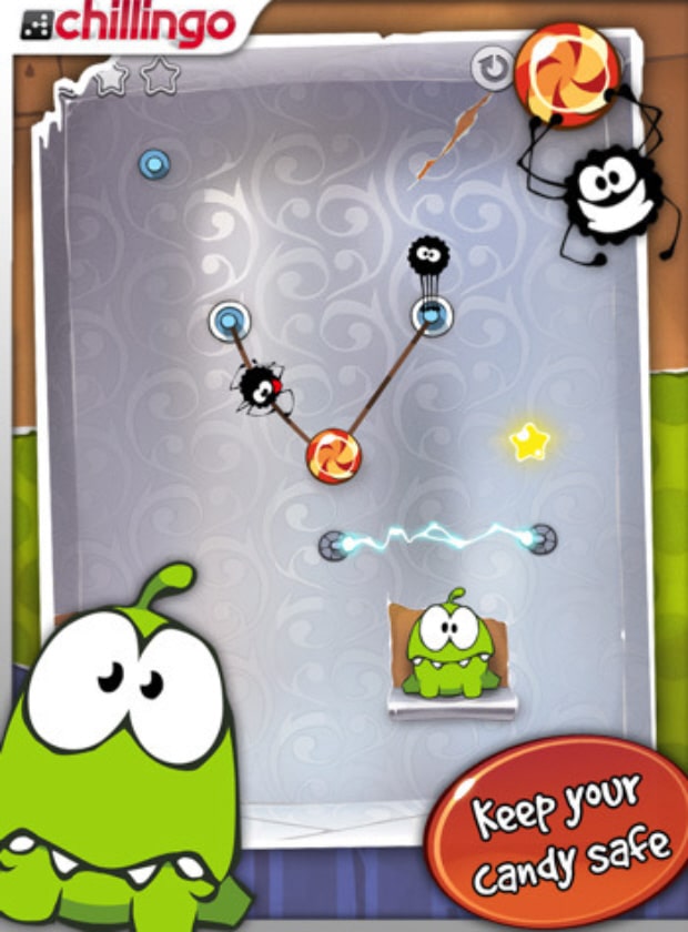 How do I get these secret achievements in cut the rope time travel