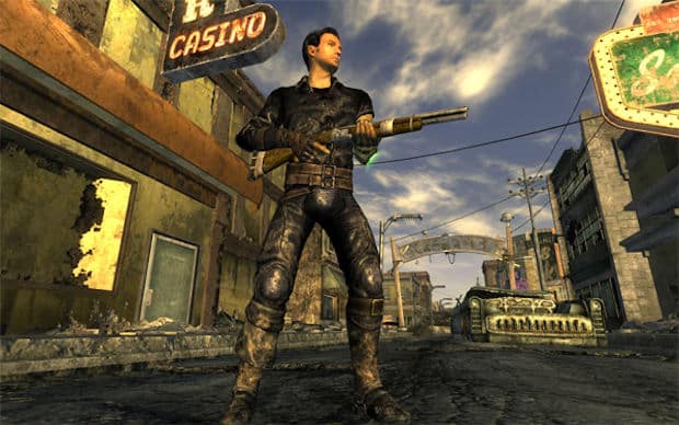 holster weapon in fallout new vegas pc