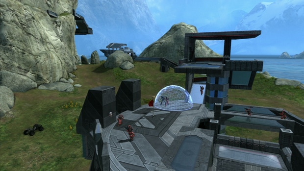 Halo: Reach Multiplayer Capture The Flag Screenshot