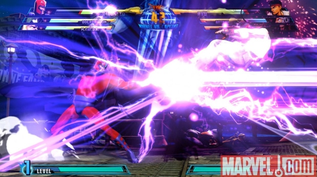 Marvel VS Capcom 3 Magneto screenshot