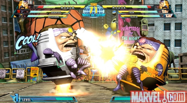 Marvel vs Capcom 3 MODOK screenshot