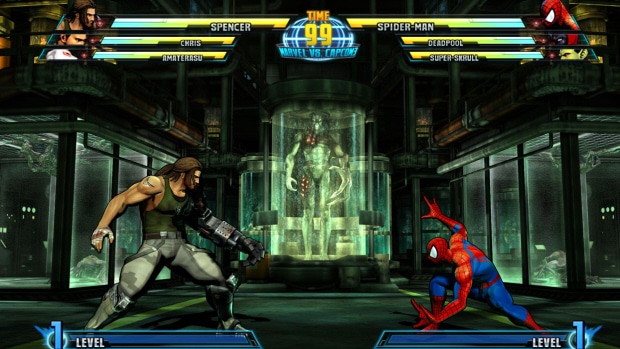 Marvel vs Capcom 3 Nathan Rad Spencer screenshot