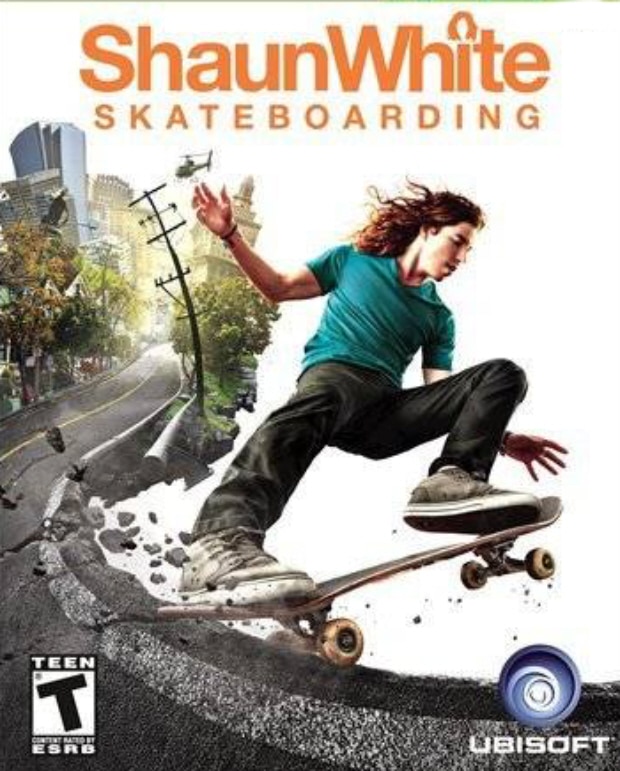 Shaun White Skateboarding walkthrough box artwork