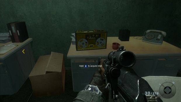 Call of Duty Black Ops Intel 7 Location Screenshot