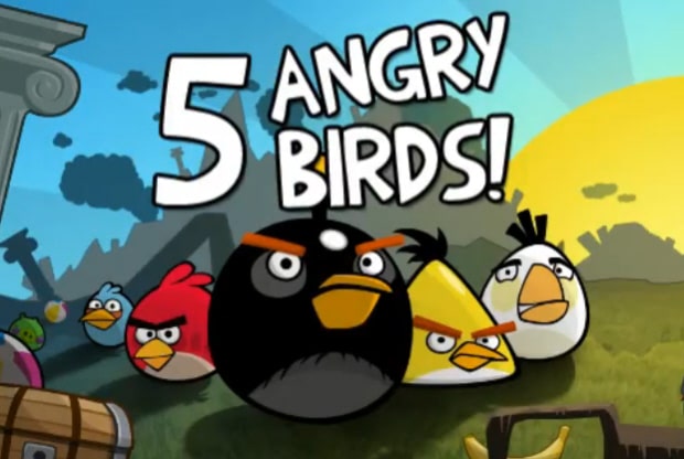 Angry Birds iconic artwork. Movie possibly coming