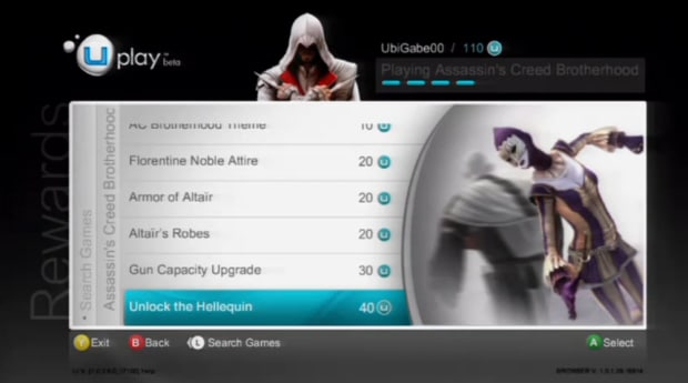 Assassin's Creed: Brotherhood cheats Hellequin screenshot