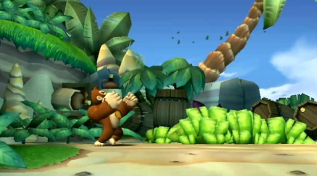 Donkey Kong Country Returns chest pound screenshot