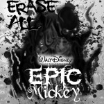 Epic Mickey blotch poster by Jarred Spekter