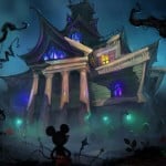 Epic Mickey Haunted House wallpaper