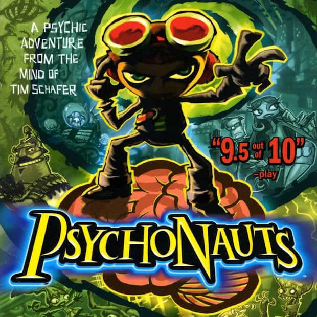 Psychonauts logo artwork