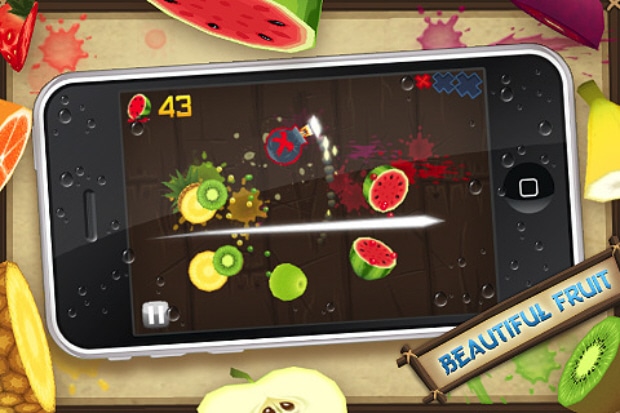 Fruit Ninja walkthrough screenshot beautiful fruit artwork