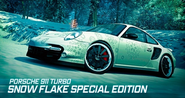 Need for Speed World Porsche 911 Turbo Snow Flake special edition screenshot