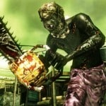 Resident Evil Mercenaries screenshot Chainsaw Enemy 3DS