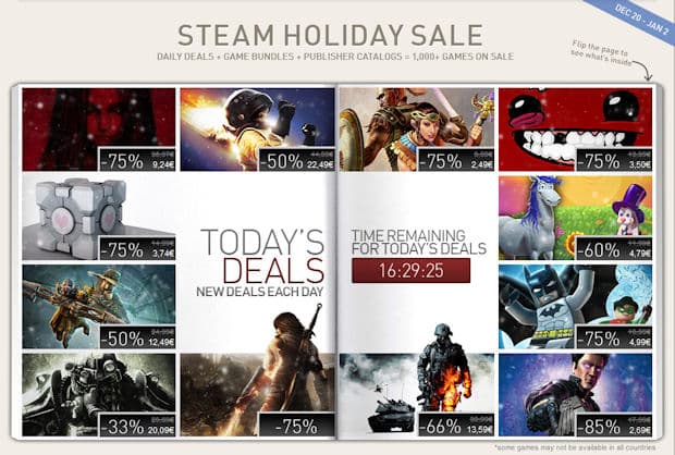 Steam Holiday Sale 2010