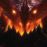 World of Warcraft: Cataclysm wallpaper - Dragon face