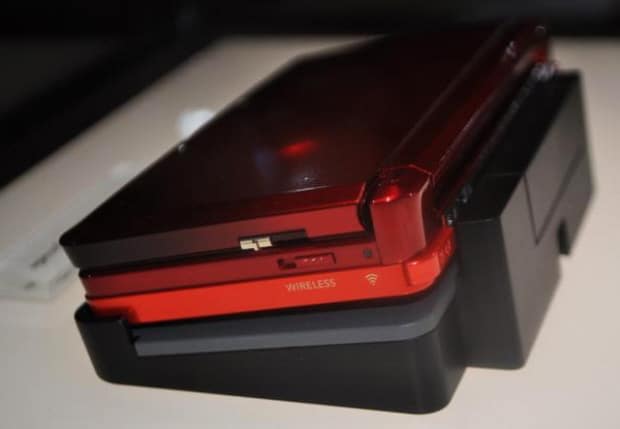 3DS battery life charging cradle