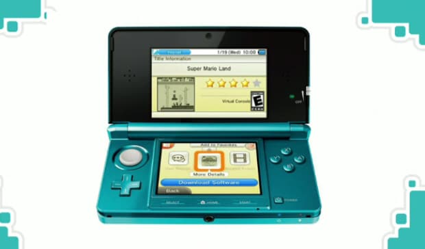 3DS Super Mario Land E-Shop Game Boy Virtual Console screenshot