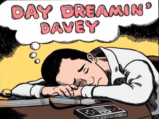 Angry Video Game Nerd reviews Day Dreamin' Davey