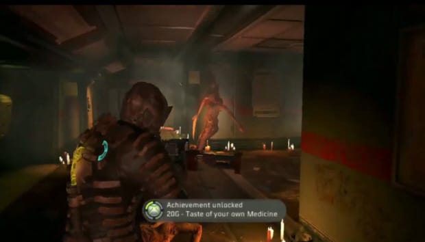Dead Space 2 Achievements guide screenshot - Taste of Your Own Medicine