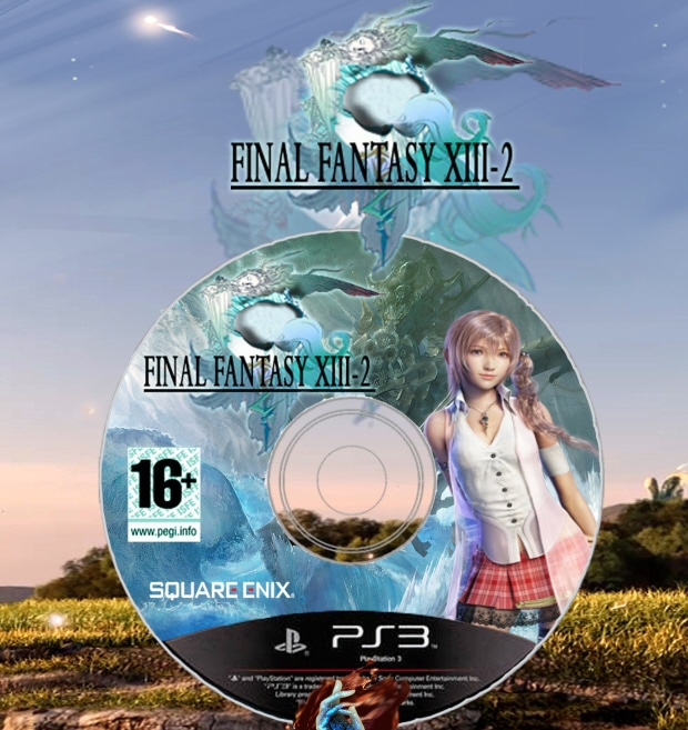 Final Fantasy XIII-2 fake box artwork (by Icyfirefists)