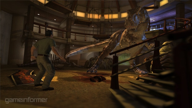 Jurassic Park 2011 game T-Rex screenshot