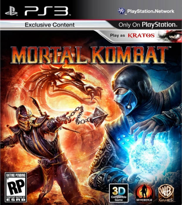 Mortal Kombat 2011 box artwork (PS3)