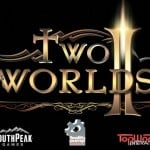 Two Worlds 2 logo wallpaper