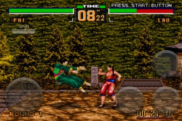 Virtua Fighter 2 iPhone screenshot