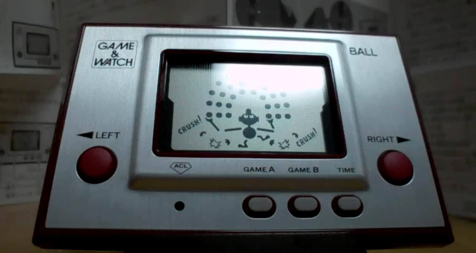 Game & Watch: Ball handheld remade for Club Nintendo USA - 1656 x 882 jpeg 295kB