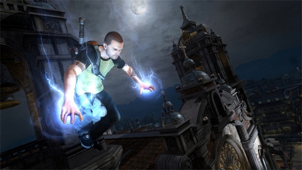 InFamous 2 gameplay screenshot (PS3)